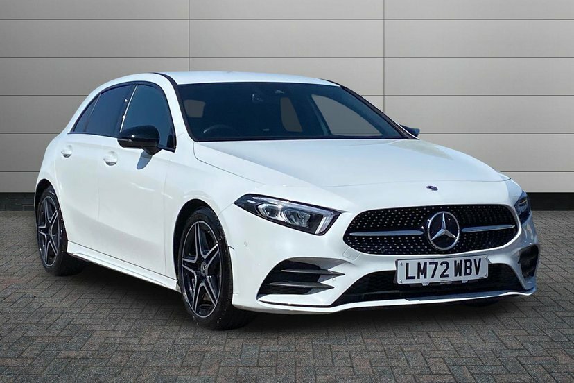Mercedes-Benz A Class A180 Amg Line Executive Hatchback White