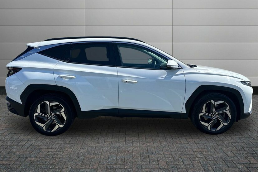 Hyundai Tucson 1.6 H T-gdi Ultimate Suv Hybrid 2 DO65SJH White #4