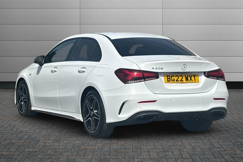 Mercedes-Benz A Class 1.3 A200 Amg Line Edition Executive Saloon P White #2
