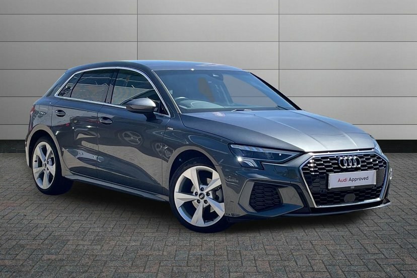 Audi A3 1.5 Tfsi 35 S Line Sportback S Tronic Grey