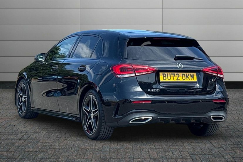 Mercedes-Benz A Class 1.3 A200 Amg Line Executive Hatchback BU72OKM Black #2