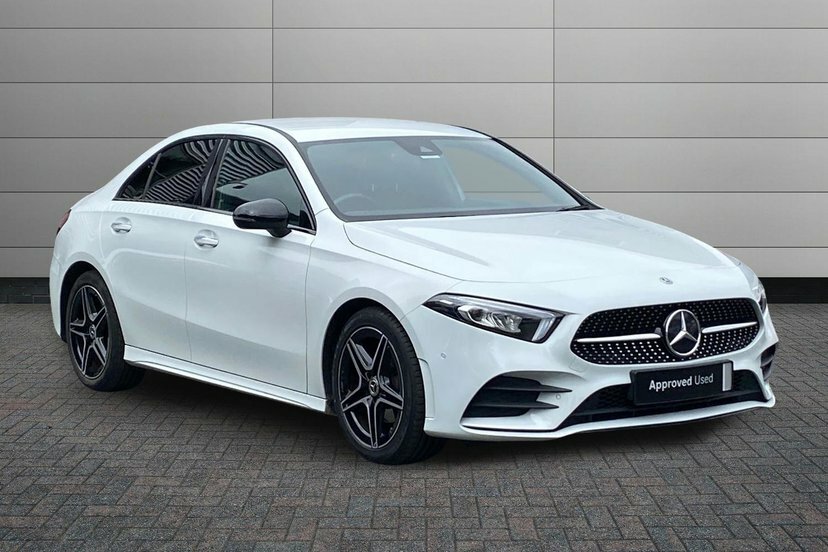 Mercedes-Benz A Class 1.3 A180 Amg Line Premium Saloon 7G-d White