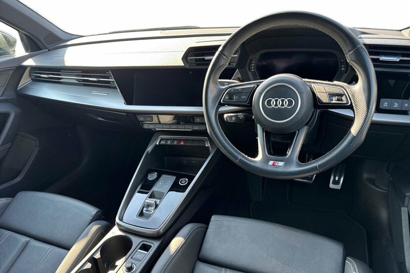 Audi A3 1.5 Tfsi 35 S Line Saloon S Tronic 150 GD22DMX Grey #6