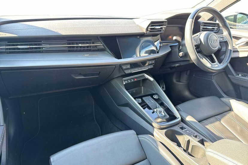 Audi A3 1.5 Tfsi 35 S Line Saloon S Tronic 150 GD22DMX Grey #2