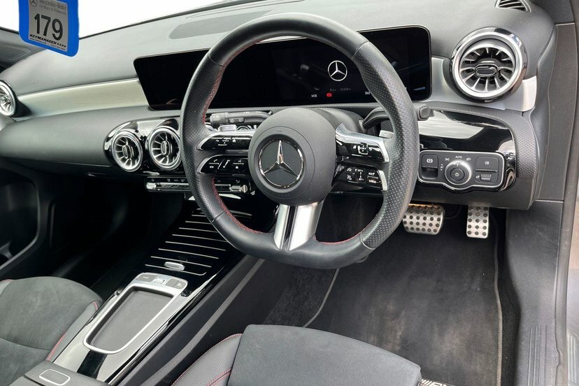 Mercedes-Benz A Class A200h Mhev Amg Line Executive KM24CJU Grey #5