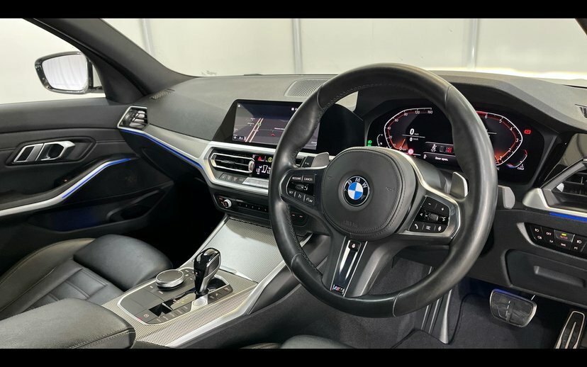 BMW 3 Series 320I Xdrive M Sport Saloon EO69BDV White #6