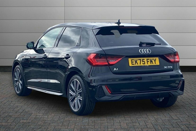 Audi A1 1.0 Tfsi 30 S Line Sportback S Tronic Black #3