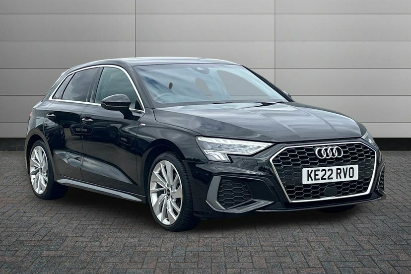 Audi A3 1.5 Tfsi 35 S Line Sportback S Tronic Black
