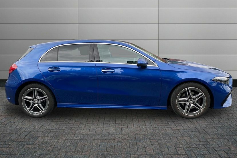 Mercedes-Benz A Class 1.3 A180h Mhev Amg Line Executive Hatchback PO74RCU Blue #3