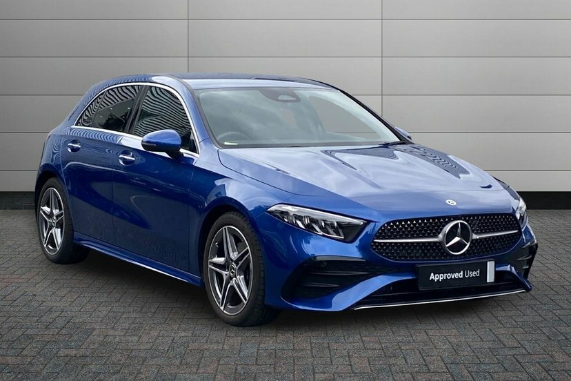 Mercedes-Benz A Class 1.3 A180h Mhev Amg Line Executive Hatchback Blue
