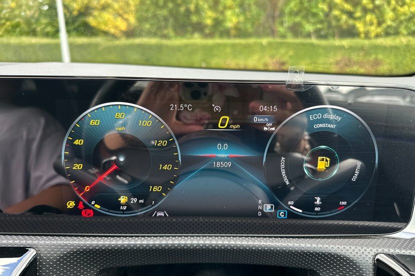 Mercedes-Benz CLA Class Cla180 Amg Line Executive Coupe BG23AOS Grey #6
