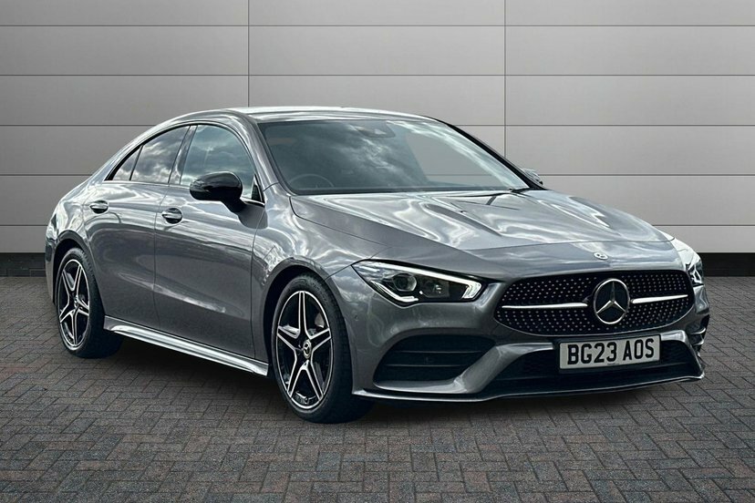Mercedes-Benz CLA Class Cla180 Amg Line Executive Coupe Grey