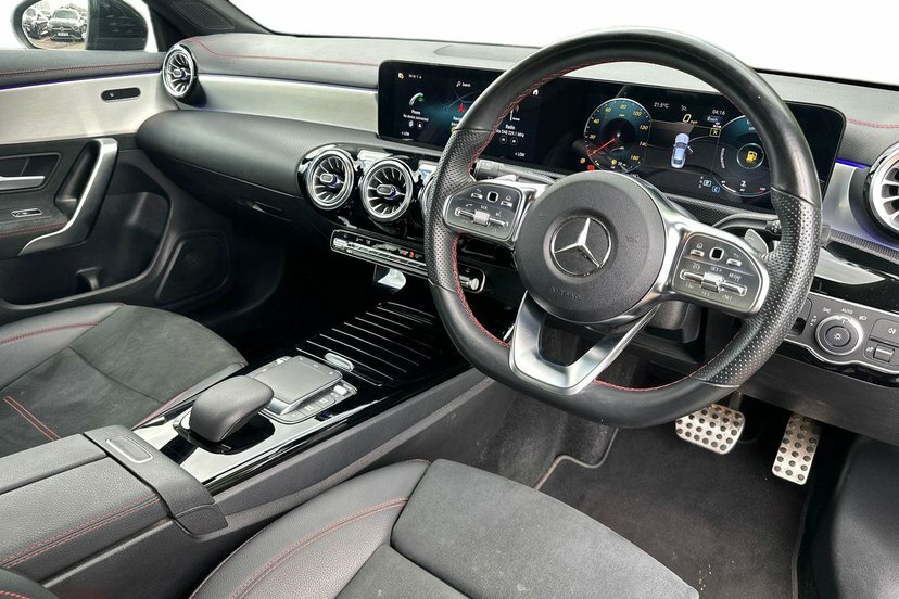 Mercedes-Benz CLA Class Cla180 Amg Line Executive Coupe BG23AOS Grey #5
