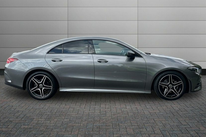 Mercedes-Benz CLA Class Cla180 Amg Line Executive Coupe BG23AOS Grey #3