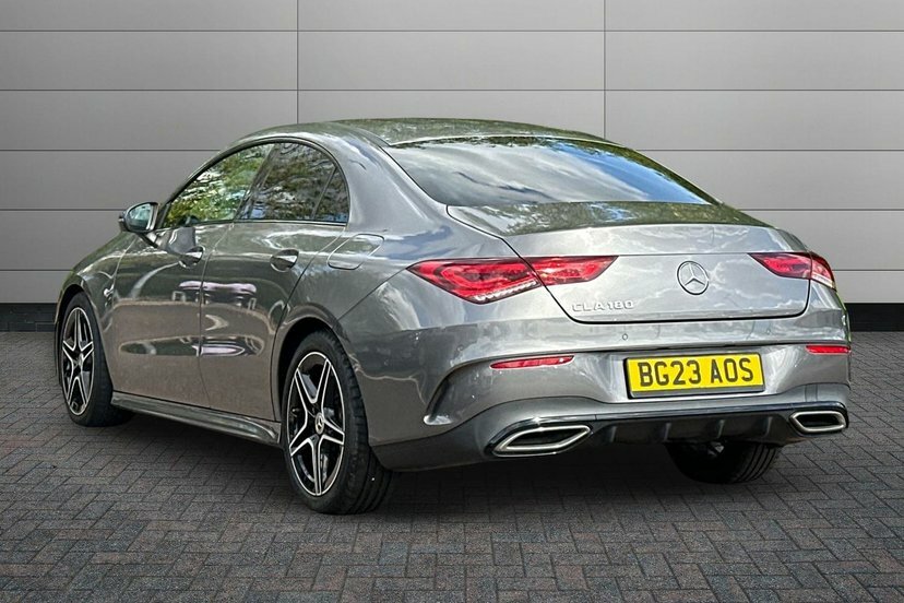 Mercedes-Benz CLA Class Cla180 Amg Line Executive Coupe BG23AOS Grey #2