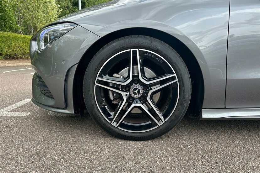 Mercedes-Benz CLA Class Cla180 Amg Line Executive Coupe BG23AOS Grey #4