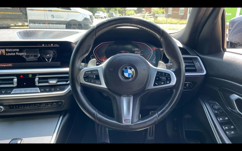 BMW 3 Series 320I Xdrive M Sport Saloon AV72LXA Grey #5