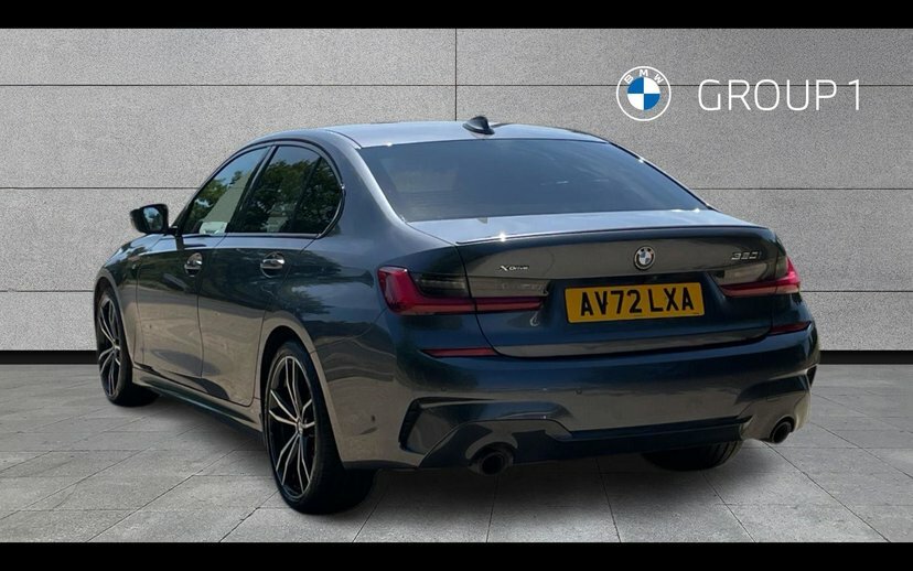 BMW 3 Series 320I Xdrive M Sport Saloon AV72LXA Grey #2