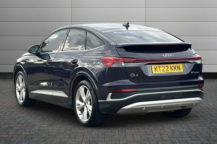 Audi Q4 E Tron 40 S Line Sportback 82Kwh 204 P Purple #3