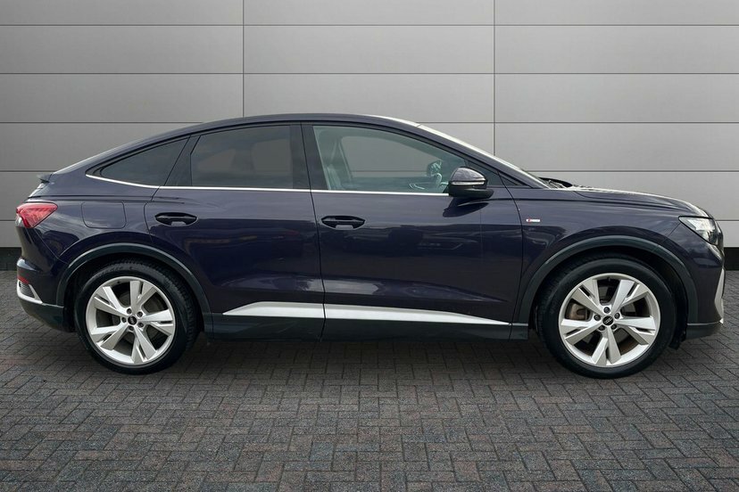 Audi Q4 E Tron 40 S Line Sportback 82Kwh 204 P Purple #4