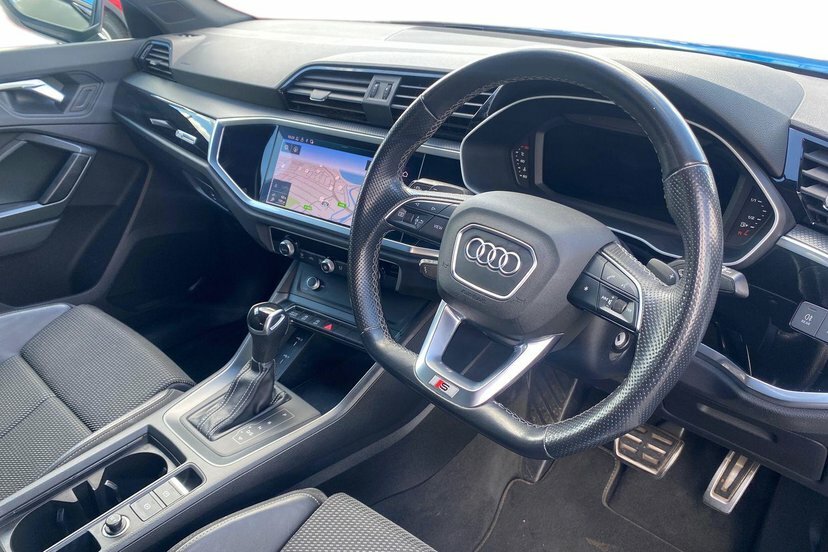 Audi Q3 1.5 Tfsi Cod 35 Black Edition Suv S Tro Blue #6