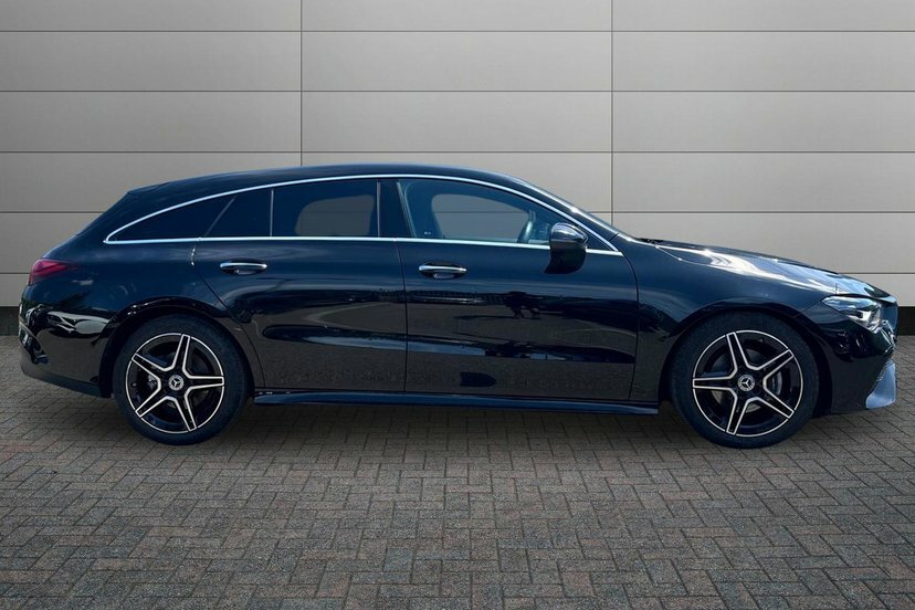Mercedes-Benz CLA Class Cla180h Mhev Amg Line Executive Shooting Brake KP75TUJ Black #3