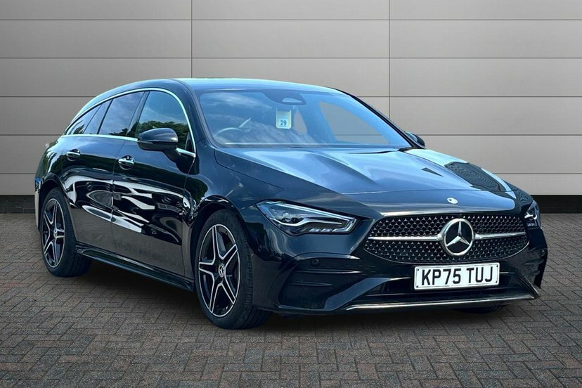Mercedes-Benz CLA Class Cla180h Mhev Amg Line Executive Shooting Brake Black