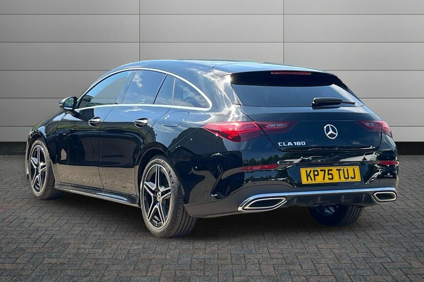 Mercedes-Benz CLA Class Cla180h Mhev Amg Line Executive Shooting Brake KP75TUJ Black #2