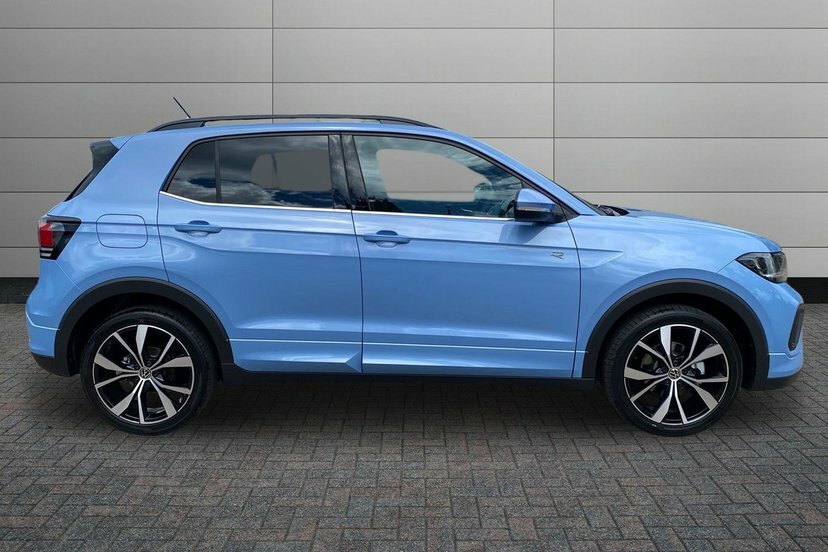 Volkswagen T-Cross 1.0 Tsi R-line Suv Dsg 115 Ps KP26LXZ Blue #4