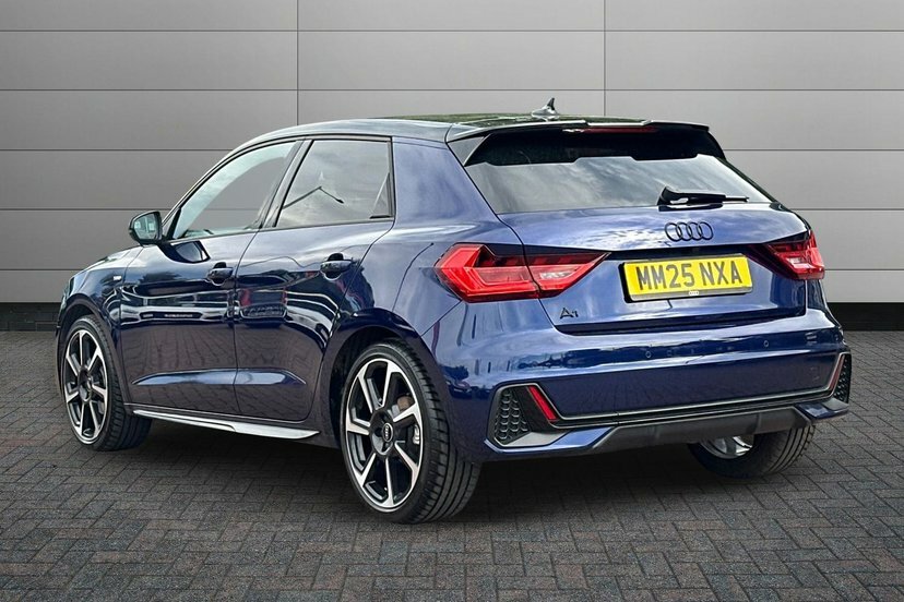 Audi A1 1.0 Tfsi 30 Black Edition Sportback S T MM25NXA Blue #3