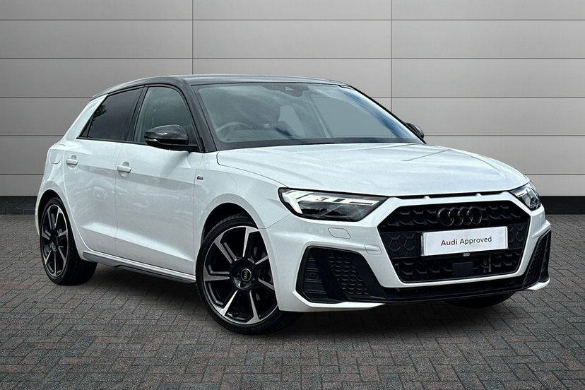Audi A1 1.0 Tfsi 30 Black Edition Sportback S T White