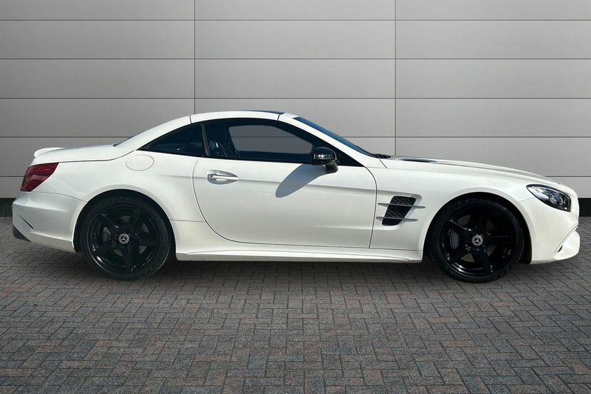 Mercedes-Benz SL Class 3.0 Sl400 V6 Amg Line Roadster G-tronic White #3