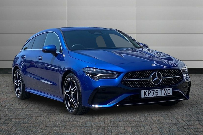 Mercedes-Benz CLA Class Cla200h Mhev Amg Line Executive Shooting Brake 5 Blue