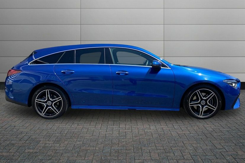 Mercedes-Benz CLA Class Cla200h Mhev Amg Line Executive Shooting Brake 5 KP75TXC Blue #3