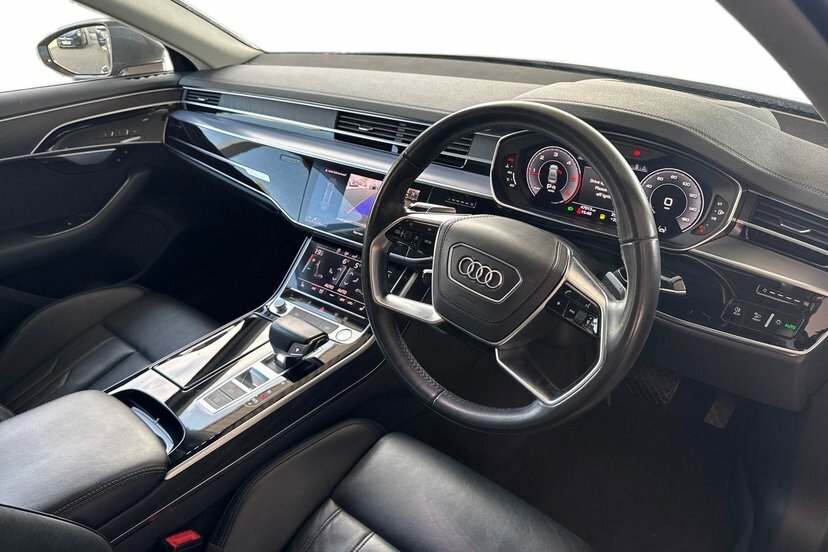 Audi A8 3.0 Tdi V6 50 Saloon Tiptronic Quattro Grey #6