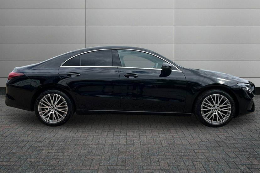 Mercedes-Benz CLA Class Cla200h Mhev Sport Executive Coupe KP25SSX Black #3