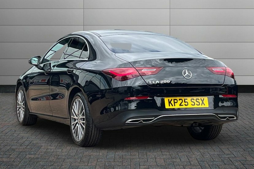 Mercedes-Benz CLA Class Cla200h Mhev Sport Executive Coupe KP25SSX Black #2