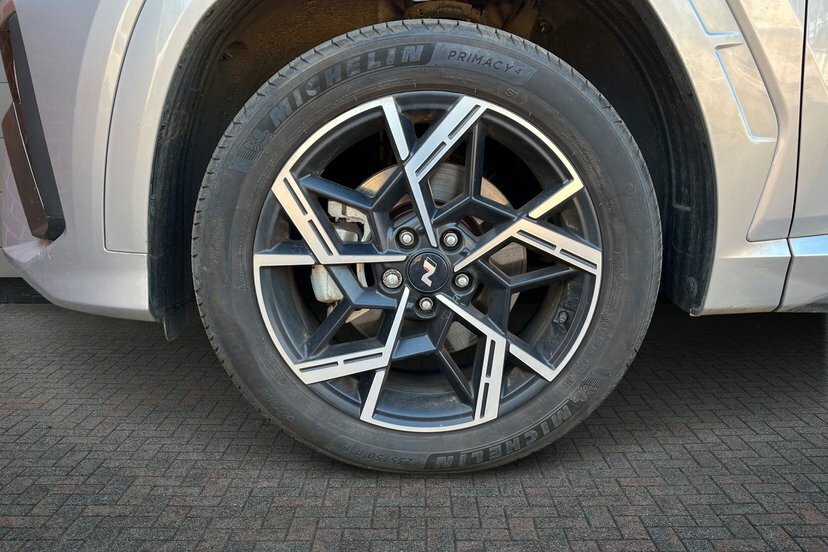 Hyundai Tucson 1.6 T-gdi N Line Suv Hybrid 215 P AU74RRV Silver #5
