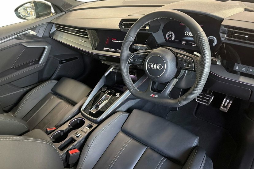 Audi A3 1.5 Tfsi S Line Saloon S Tronic 116 Ps EF75VZS Grey #6