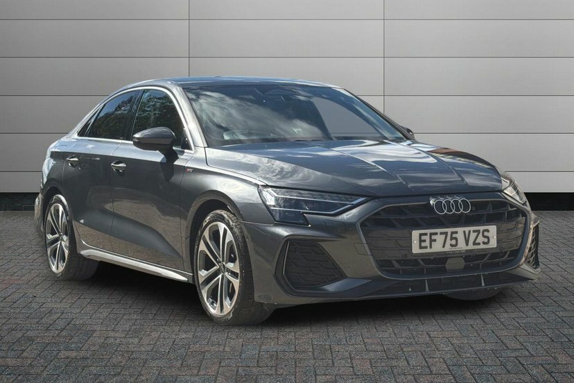 Audi A3 1.5 Tfsi S Line Saloon S Tronic 116 Ps Grey