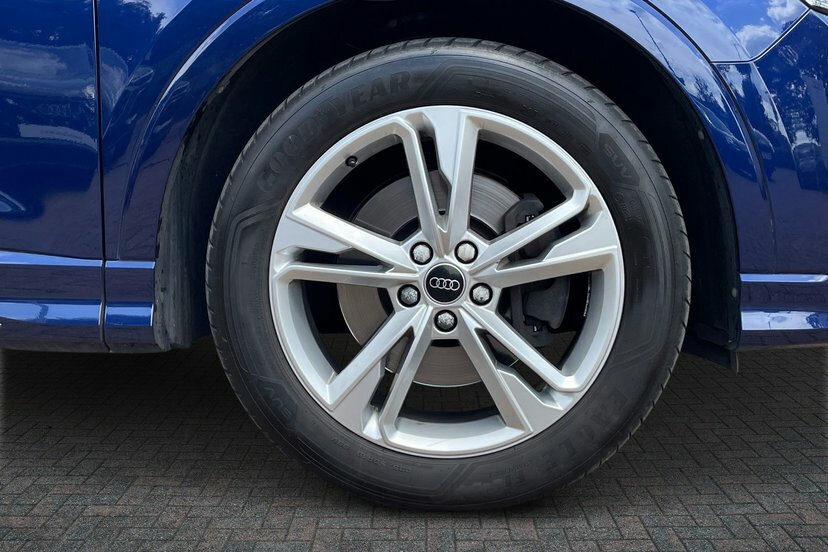 Audi Q3 2.0 Tdi 40 S Line Suv S Tronic Quattro EJ73HZD Blue #5