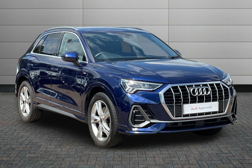 Audi Q3 2.0 Tdi 40 S Line Suv S Tronic Quattro Blue
