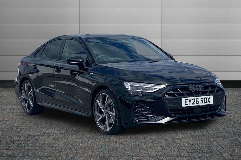 Audi A3 1.5 Tfsi 35 Black Edition Saloon S Tron Black