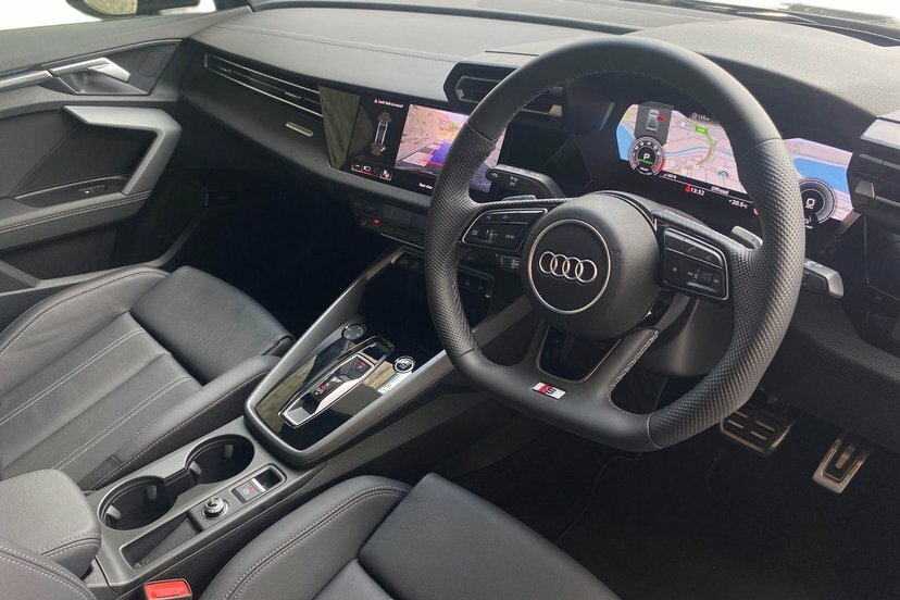 Audi A3 1.5 Tfsi 35 Black Edition Saloon S Tron Black #6