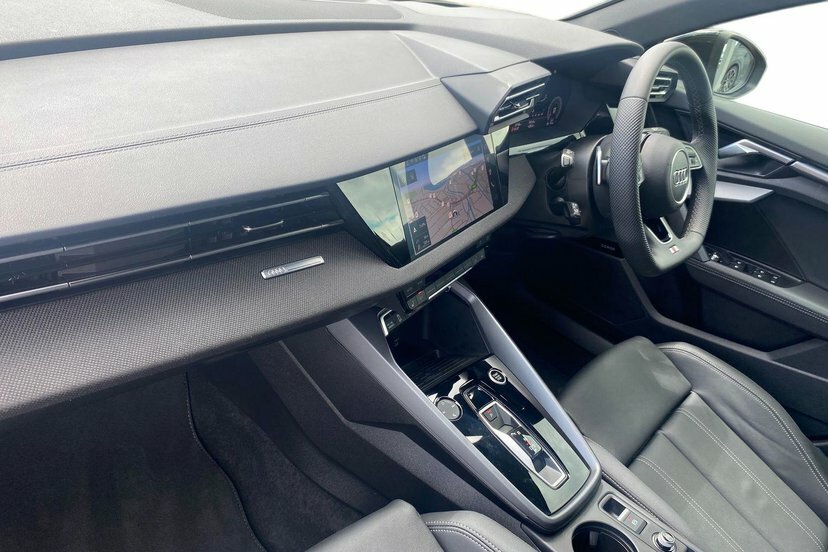 Audi A3 1.5 Tfsi 35 Black Edition Saloon S Tron Black #2