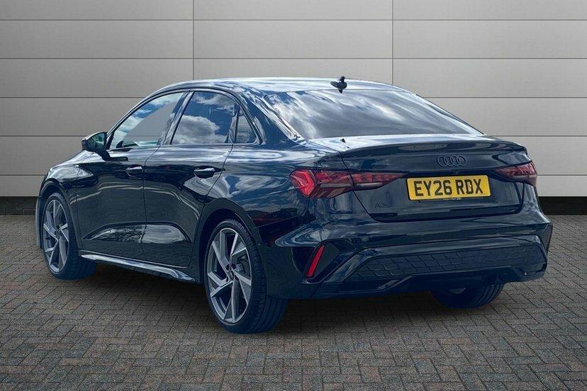 Audi A3 1.5 Tfsi 35 Black Edition Saloon S Tron Black #3