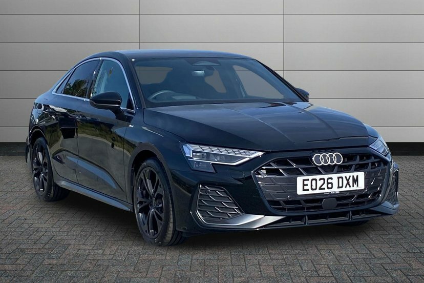 Audi A3 1.5 Tfsi 35 S Line Saloon S Tronic 150 Black