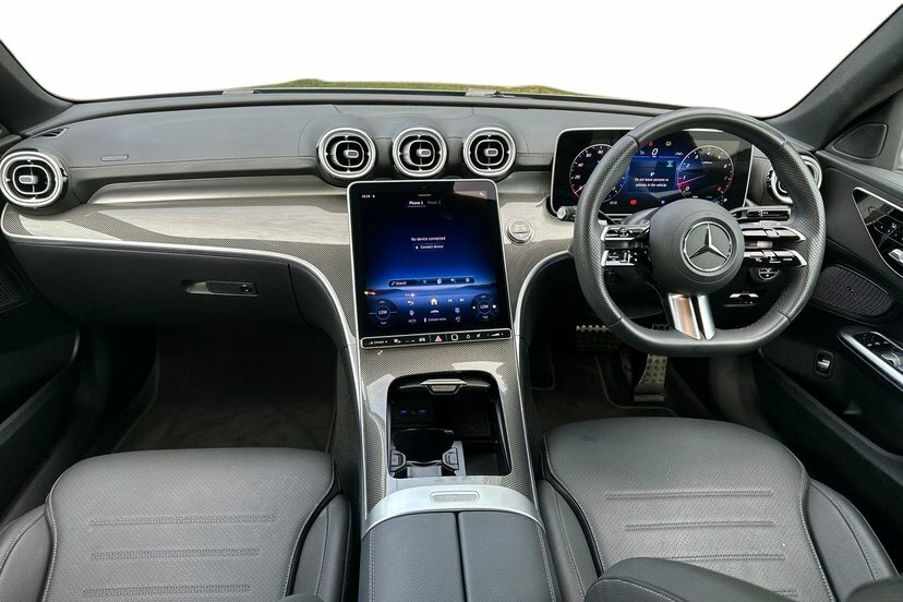 Mercedes-Benz C Class C300e Amg Line 9G-tronic 2025 Black #7