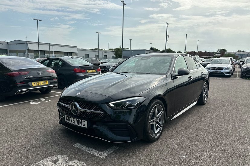 Mercedes-Benz C Class C300e Amg Line 9G-tronic 2025 Black #25
