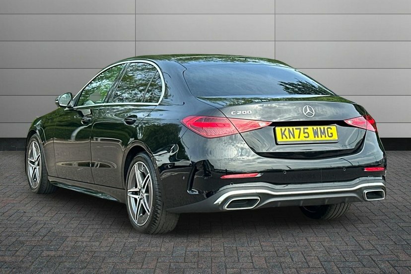 Mercedes-Benz C Class C200h Mhev Amg Line Saloon Black #2